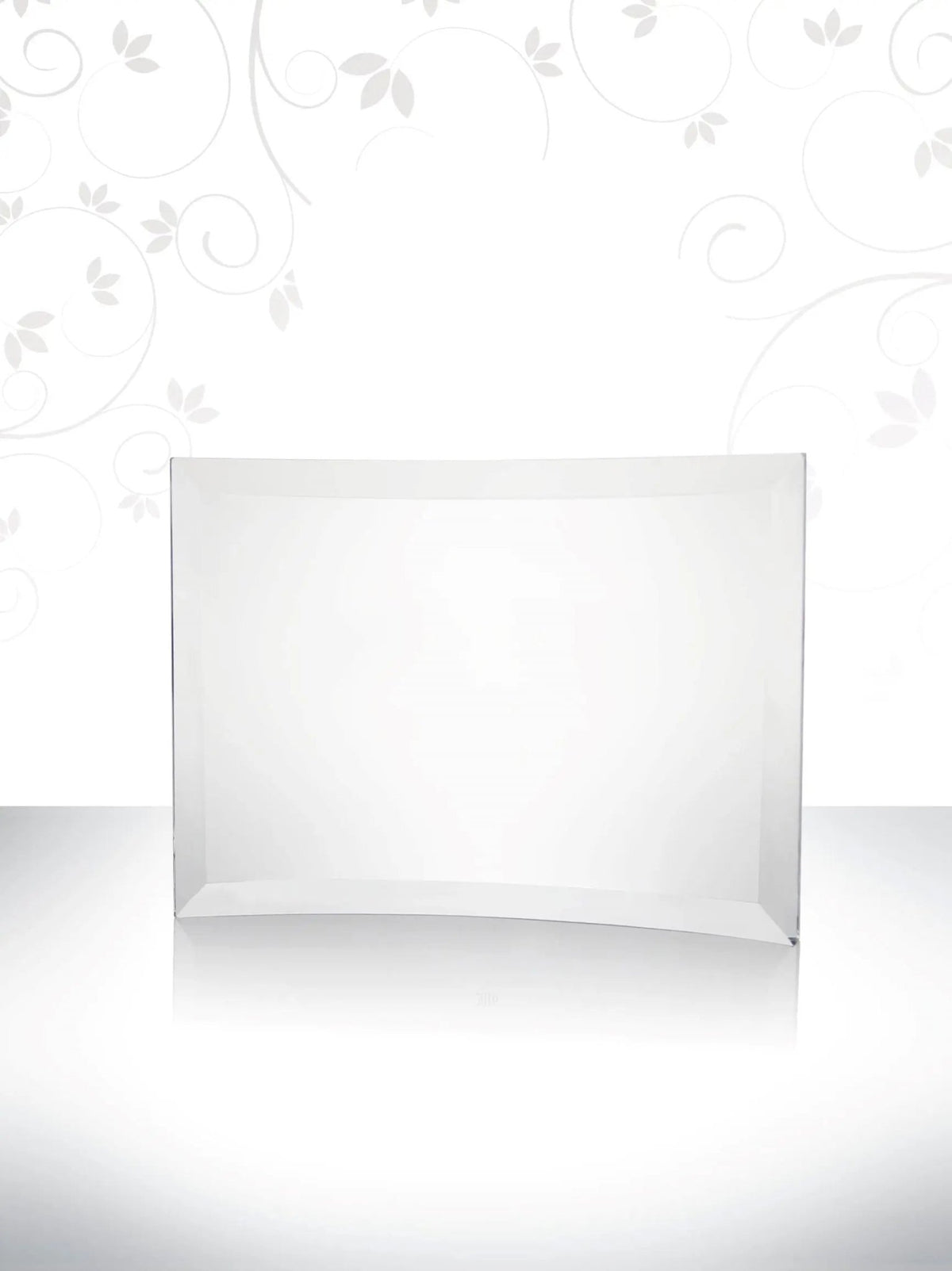 Distinctive Refracted Rectangle Award Crystal House - RM