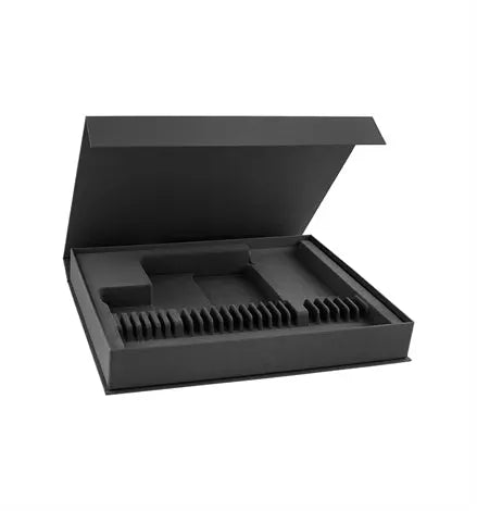 DOMO HANDLE MATTGOLD 24 PIECE CUTLERY SET WITH CANTEEN Vista Alegre