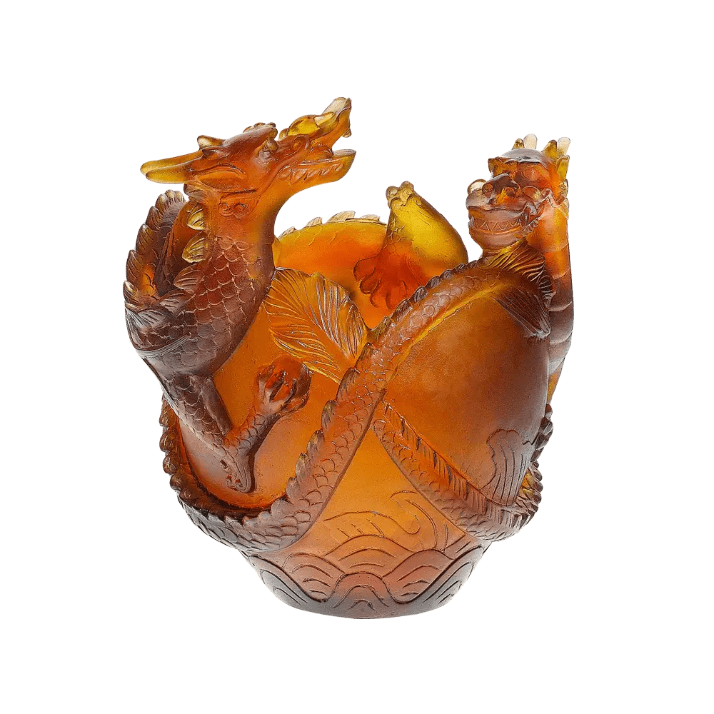 Dragon Vase 888 ex Daum