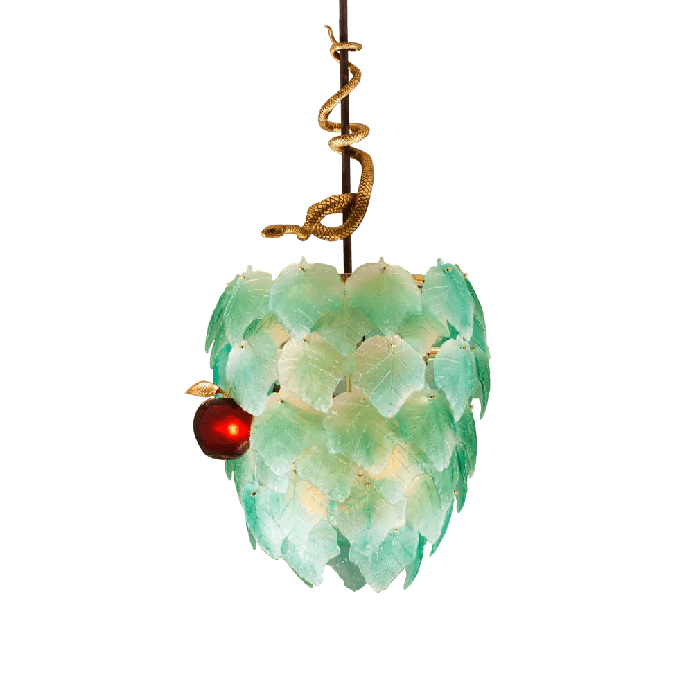 Eden Serpent Chandelier by Martyn Lawrence Bullard 8 ex Daum