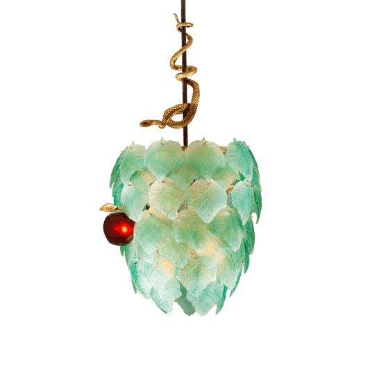 Eden Serpent Chandelier by Martyn Lawrence Bullard 8 ex Daum