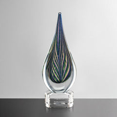 Elba Crystal Award – Luxury Corporate Trophy crystal edge - Crystal House
