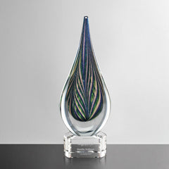 Elba Crystal Award – Luxury Corporate Trophy crystal edge - Crystal House