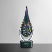 Elba Crystal Award – Luxury Corporate Trophy crystal edge - Crystal House