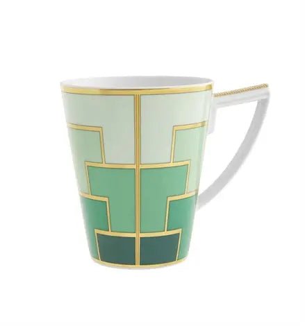 EMERALD COFFEE CUP WITH SAUCER Vista Alegre