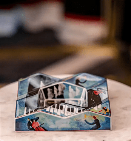 FÜR BEETHOVEN SQUARE ASHTRAY Vista Alegre