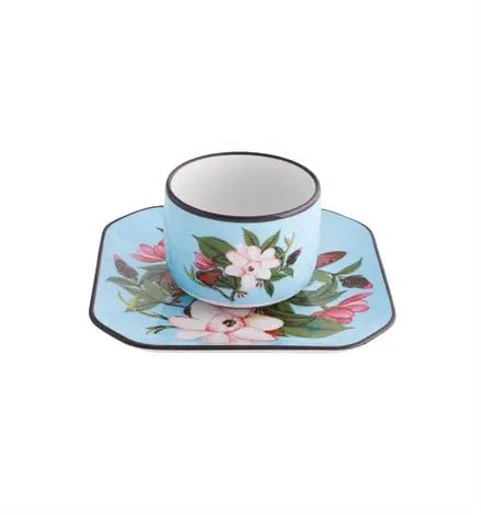 FÊTE VOS JEUX SET 4 COFFEE CUPS WITH SAUCERS Vista Alegre