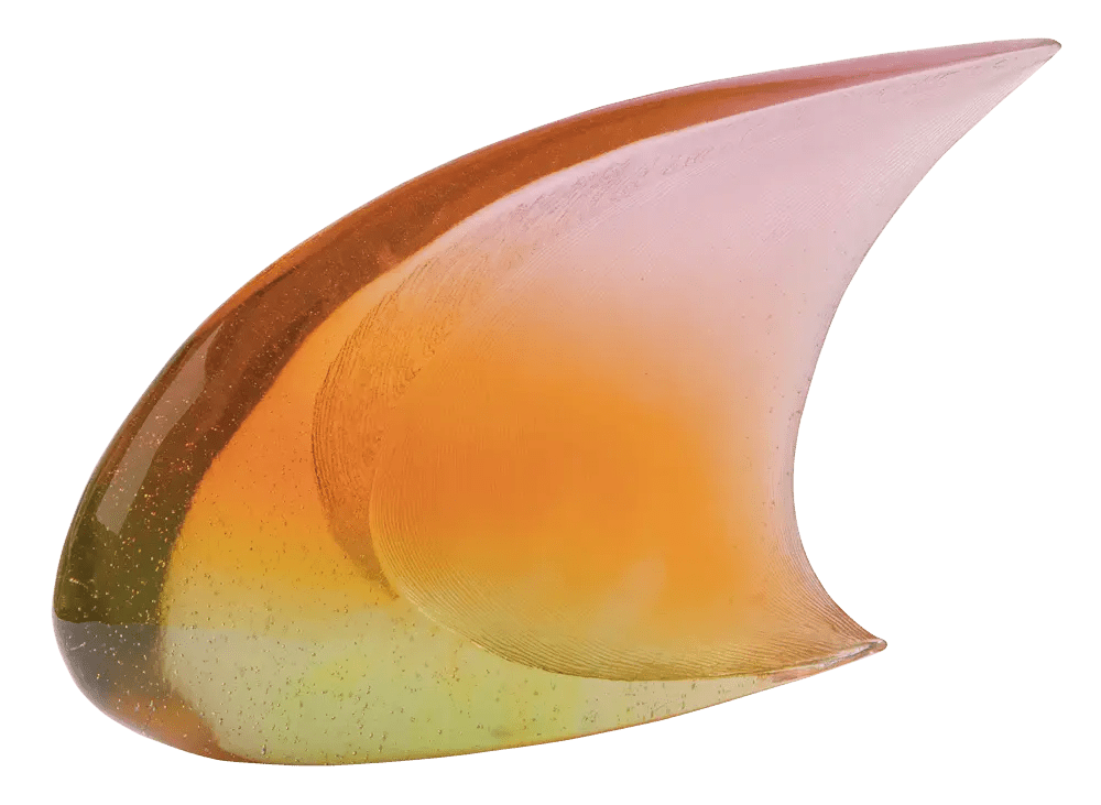 Fish by Xavier Carnoy 375 ex Daum
