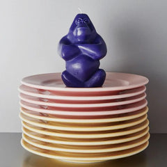 Gabba Gabba Candle Blue Kosta Boda - Crystal House