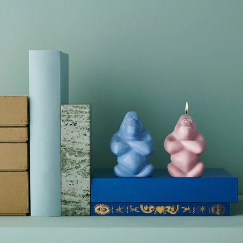 Gabba Gabba Candle Pink Kosta Boda - Crystal House