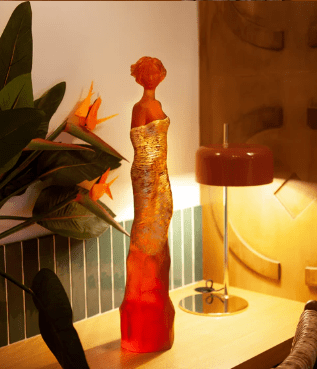 Galatea Amber & Gold by JP Richard Daum - Crystal House