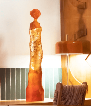 Galatea Amber & Gold by JP Richard Daum - Crystal House