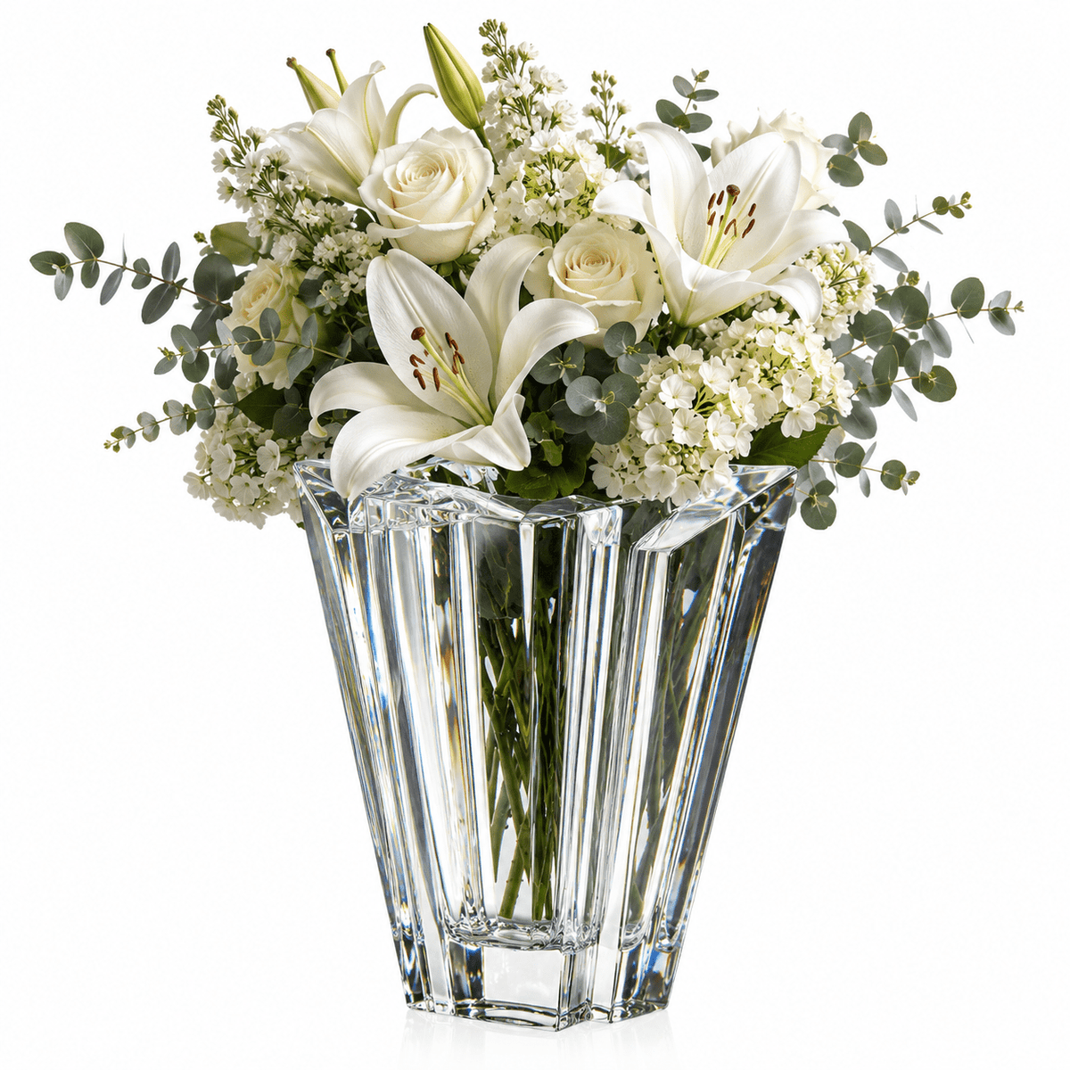 Glacial Vase Luxury Crystal Small - Premium Gift Orrefors - Crystal House