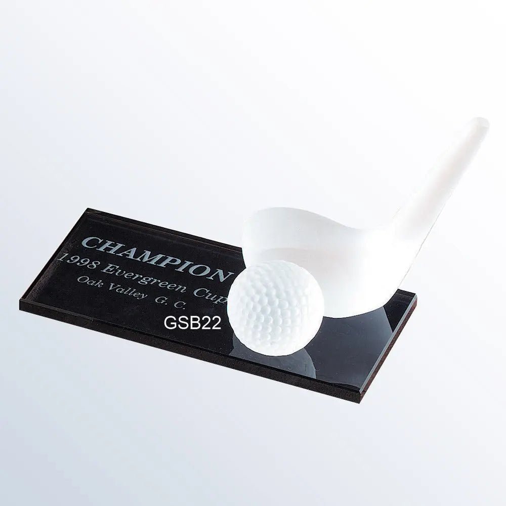 GOLF CLUB - FROSTED Crystal House - Prism