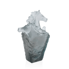 Grey Blue Cavalcade Pencil Holder Daum