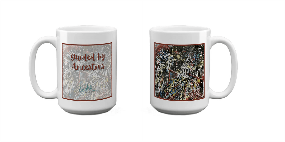 Guided by Ancestors - coffee-mugs Nieponski Gallery