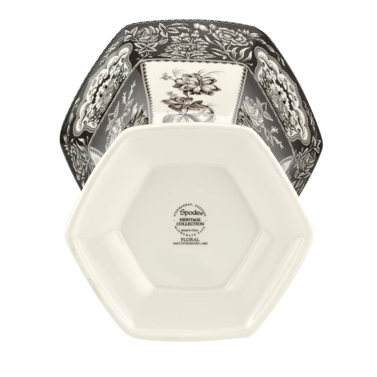 Heritage Dinnerware / Serveware / Giftware Hexagonal Vase (Floral) Spode