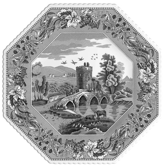 Heritage Dinnerware / Serveware / Giftware Octagonal Plate (Lucano) Spode