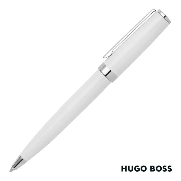 Hugo Boss® Gear Icon Ballpoint Pen Crystal House Promo