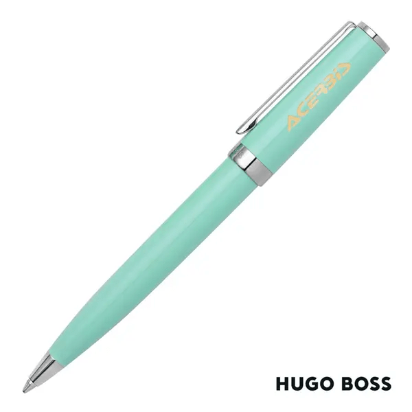Hugo Boss® Gear Icon Ballpoint Pen Crystal House Promo