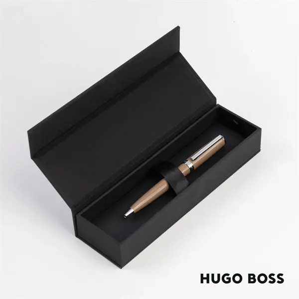 Hugo Boss® Gear Icon Ballpoint Pen Crystal House Promo
