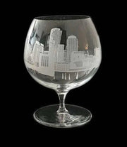 I Love Boston Brandy Snifter