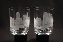 I Love Chicago Whiskey DOF Crystal House