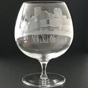I Love New Orleans Brandy Snifter