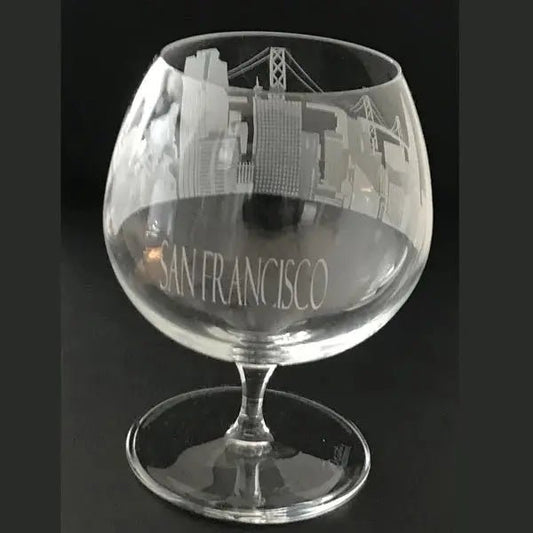 I Love San Francisco Brandy Snifter