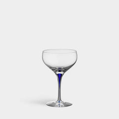 Intermezzo Blue Coupe Orrefors - Crystal House