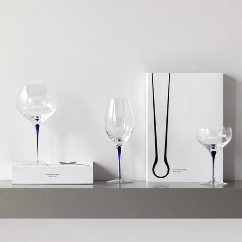 Intermezzo Blue Coupe Orrefors - Crystal House