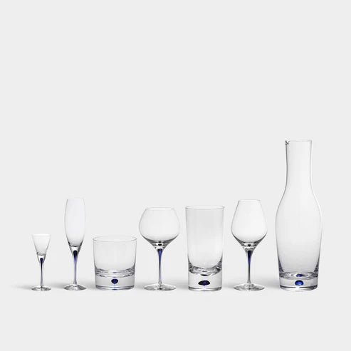 Intermezzo Blue Tumbler Orrefors - Crystal House