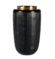 JET BLACK CASE WITH SMALL VASE Vista Alegre