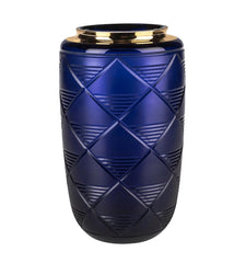 JET BLUE CASE WHIT VASE Vista Alegre