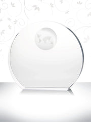 Job Well Done Crystal Circle Award Crystal House - RM