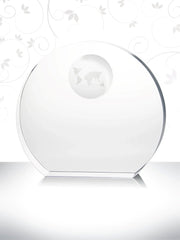 Job Well Done Crystal Circle Award Crystal House - RM