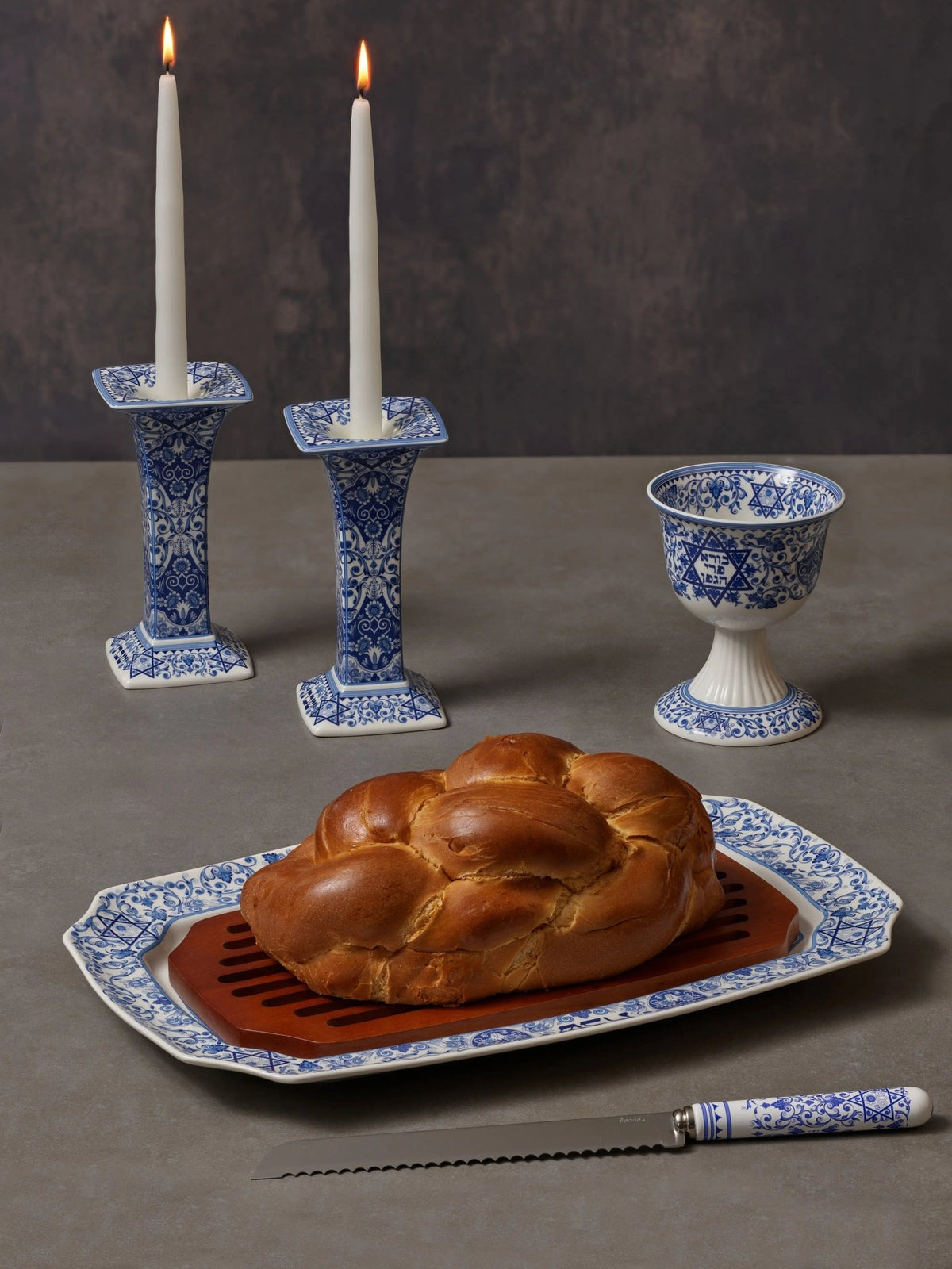 Judaica Giftware / Accessories Sabbath Candlesticks S/2 Spode