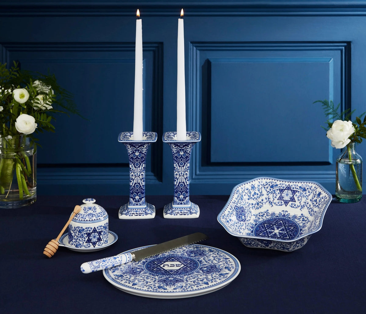Judaica Giftware / Accessories Sabbath Candlesticks S/2 Spode