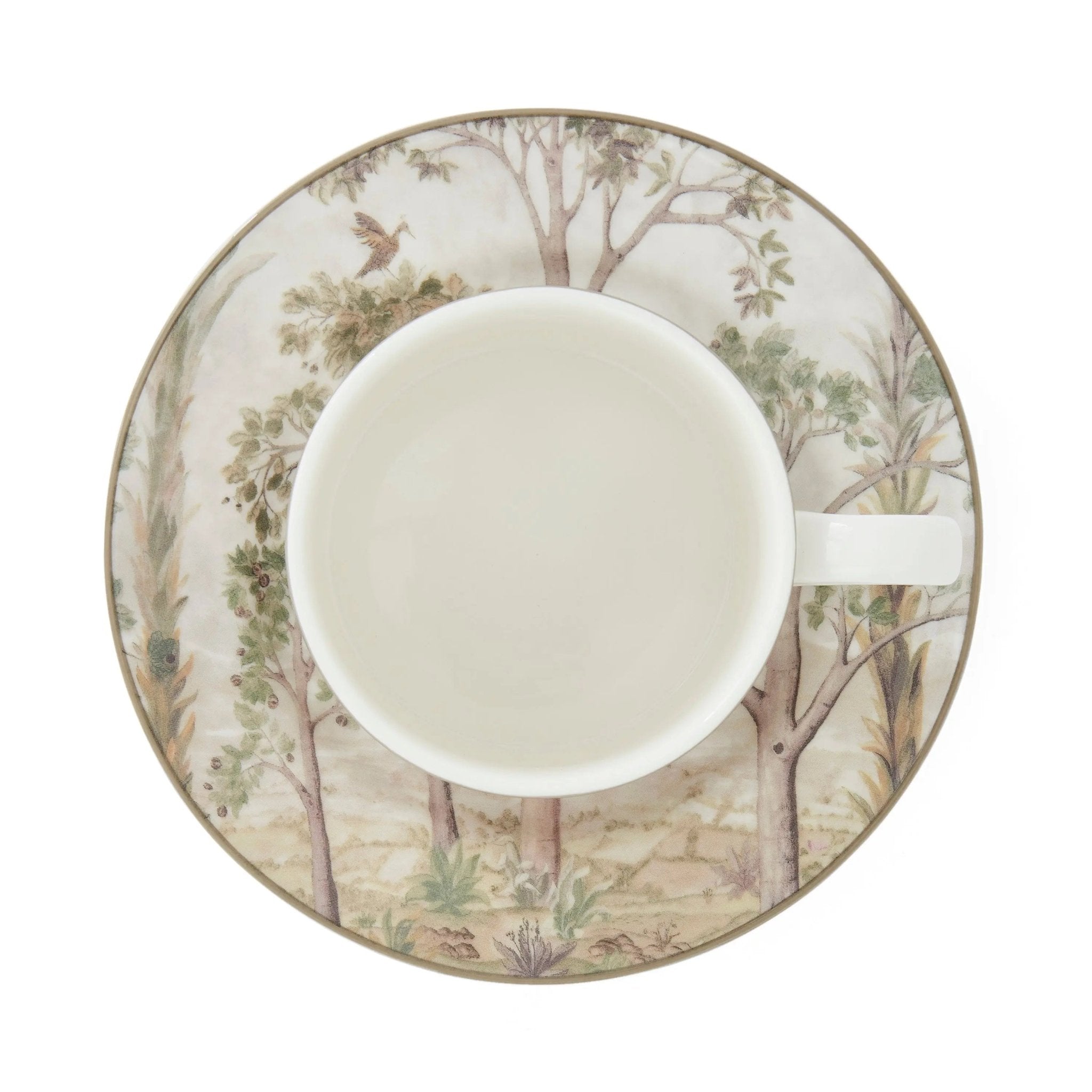 Kit Kemp Tall Trees Serveware Teacup & Saucer Spode