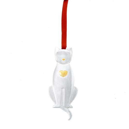 Kitty Ornament Nambé