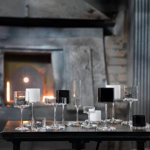 KL Tumbler Black - Set of 2 Orrefors - Crystal House