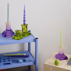 Rocky Baroque Candlestick Lilac Haze Small - Crystal House
