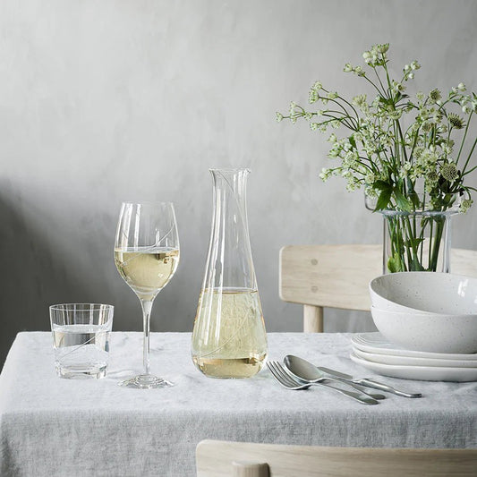 Kosta Boda Line Carafe Art Glass Hand - Blown Elegant Design Kosta Boda - Crystal House