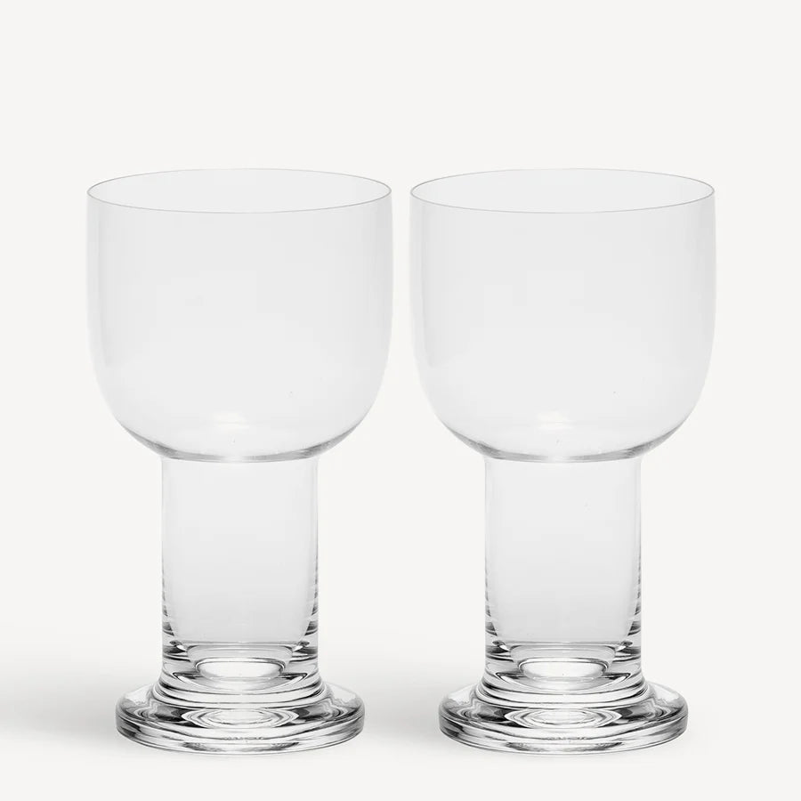 Kosta Boda Luxury Picnic Large Glass Set of 2 – Crystal Gifts Kosta Boda - Crystal House