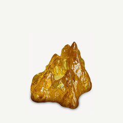 The Rock Votive Yellow Kosta Boda