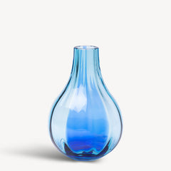 Iris Vase Blue Kosta Boda
