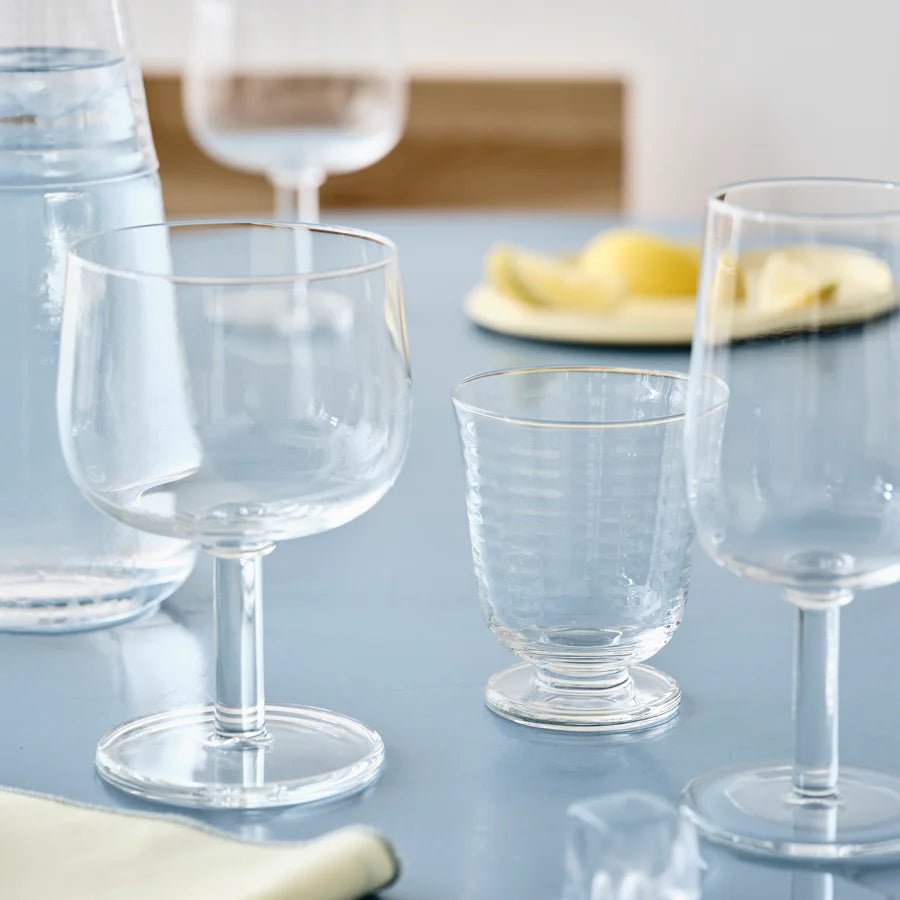 Kosta Boda Viva All Purpose Glass Large Set of 2 – Luxury Crystal Kosta Boda - Crystal House