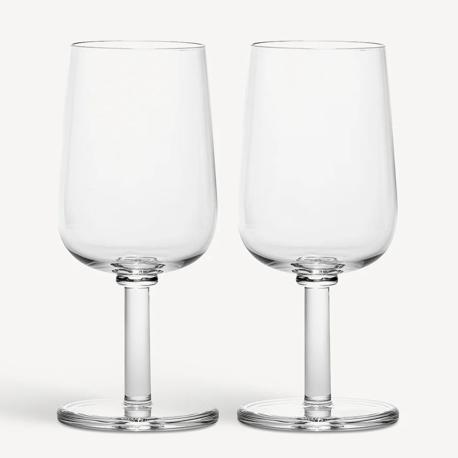 Kosta Boda Viva All Purpose Glass Medium Set of 2 – Luxury Crystal Kosta Boda - Crystal House
