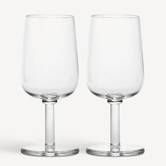 Kosta Boda Viva All Purpose Glass Medium Set of 2 – Luxury Crystal Kosta Boda - Crystal House