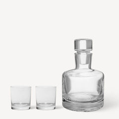Kosta Boda Wave 3 - Piece Gift Set – Decanter & 2 DOF Glasses Waterford - Crystal House
